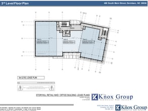 480 S Main St, Davidson, NC for lease Floor Plan- Image 1 of 2