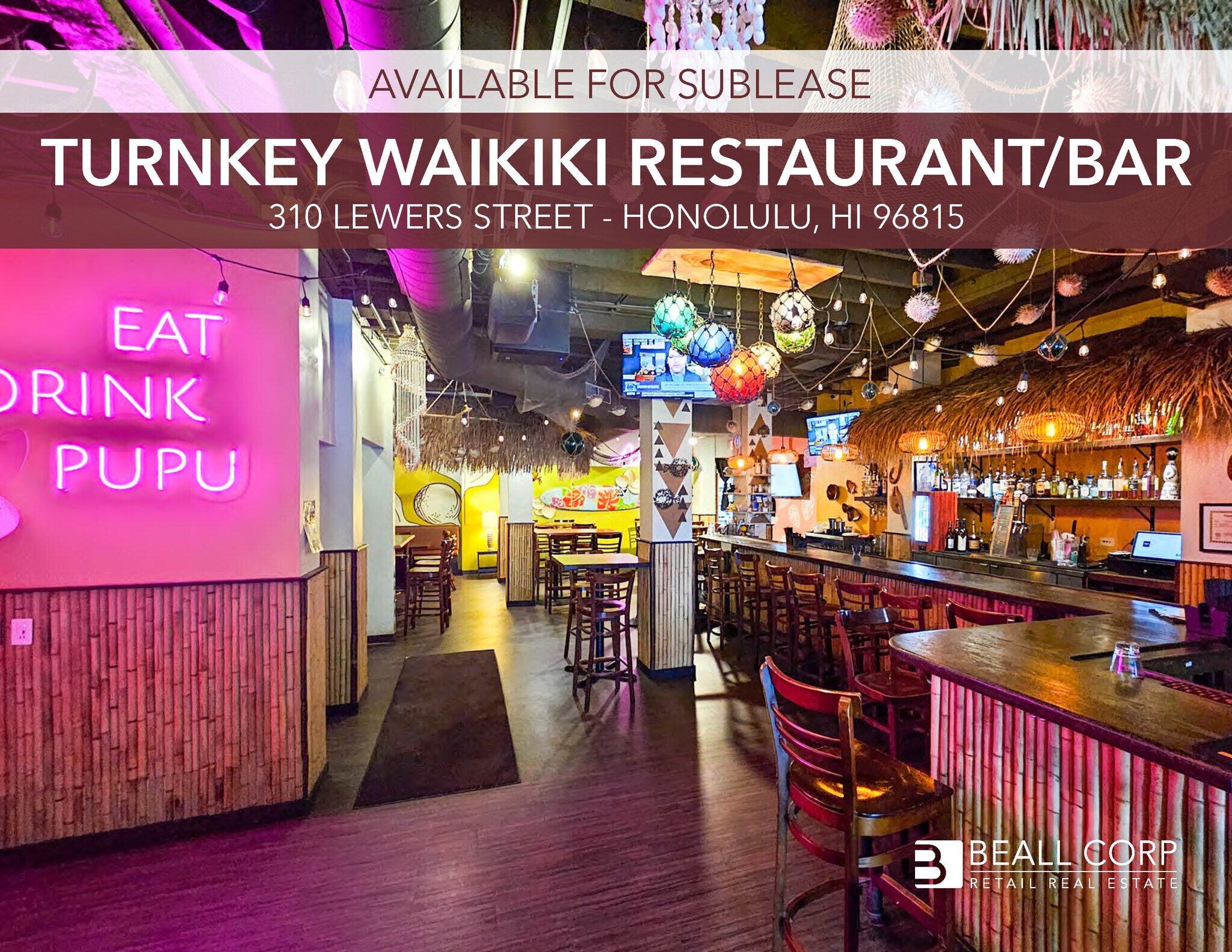 310-314 Lewers St, Honolulu, HI à louer Photo du bâtiment- Image 1 de 12