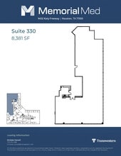 9432 Katy Fwy, Houston, TX à louer Plan d’étage- Image 1 de 1