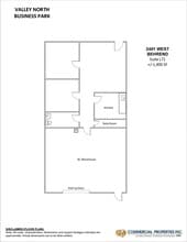2401 W Behrend Dr, Phoenix, AZ for lease Floor Plan- Image 1 of 1