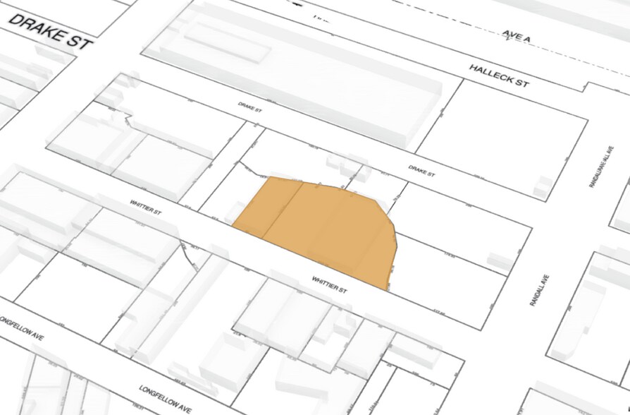628-640 Whittier st, Bronx, NY à vendre - Plan cadastral - Image 2 de 2