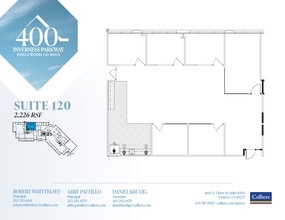 400 Inverness Pky, Englewood, CO à louer Plan d’étage- Image 1 de 1
