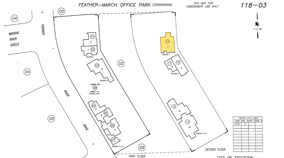 4578 Feather River Dr, Stockton, CA for sale - Plat Map - Image 2 of 2