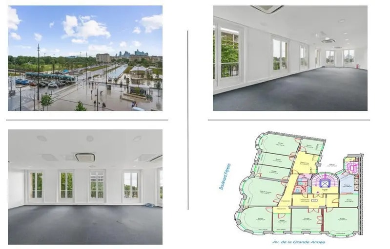 Office in Paris for lease - Site Plan - Image 2 of 2