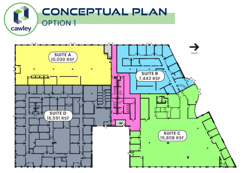 8151 W 183rd St, Tinley Park, IL for lease Floor Plan- Image 1 of 2