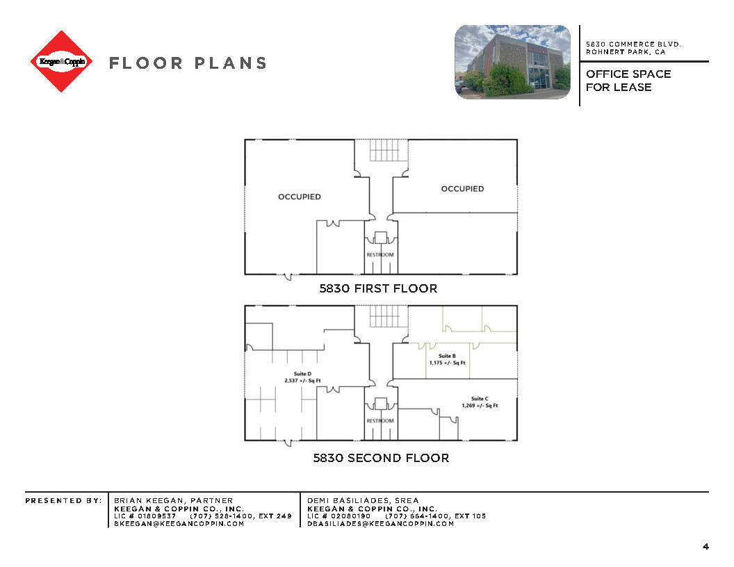 5830 Commerce Blvd, Rohnert Park, CA for sale Floor Plan- Image 1 of 1