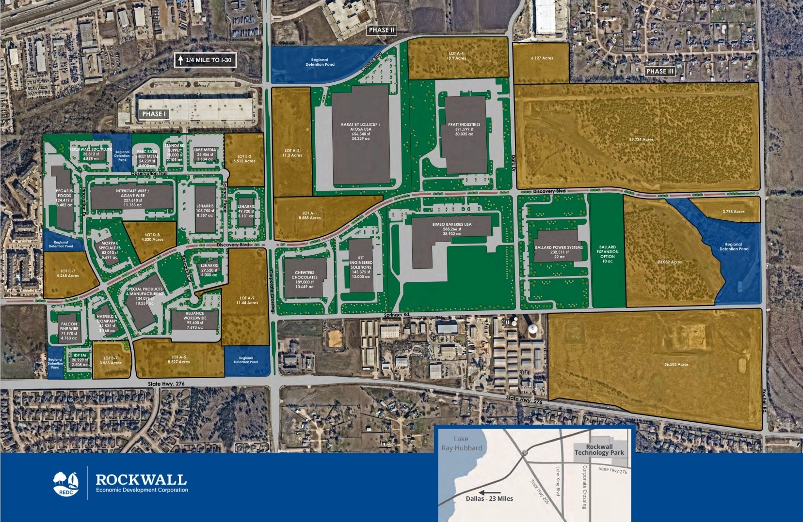 23.082 AC Mid-Block South of Discovery, Rockwall, TX for sale Primary Photo- Image 1 of 2