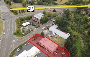 9780 SW Shady Ln, Tigard, OR - Aerial map view