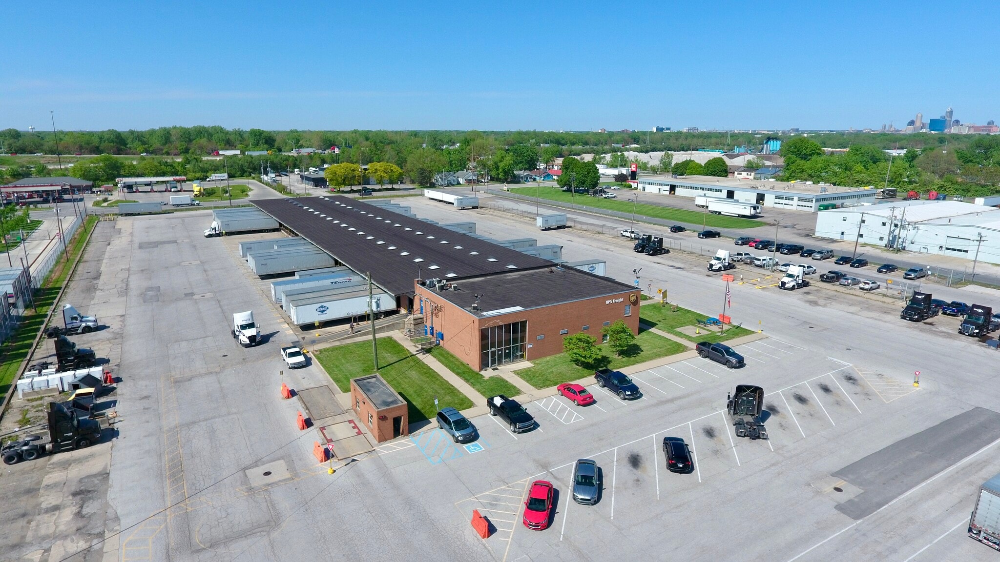 3747 W Morris St, Indianapolis, IN for lease Aerial- Image 1 of 6