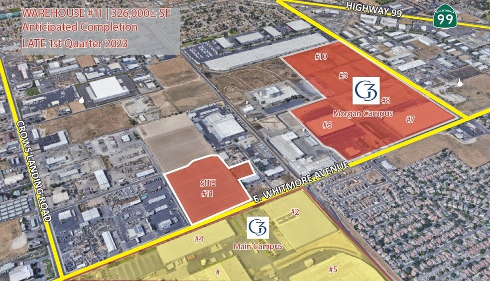 2401 Nickerson Dr, Modesto, CA for lease - Building Photo - Image 2 of 20