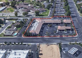 Fairfax, Bakersfield, CA - Aerial map view - Image1