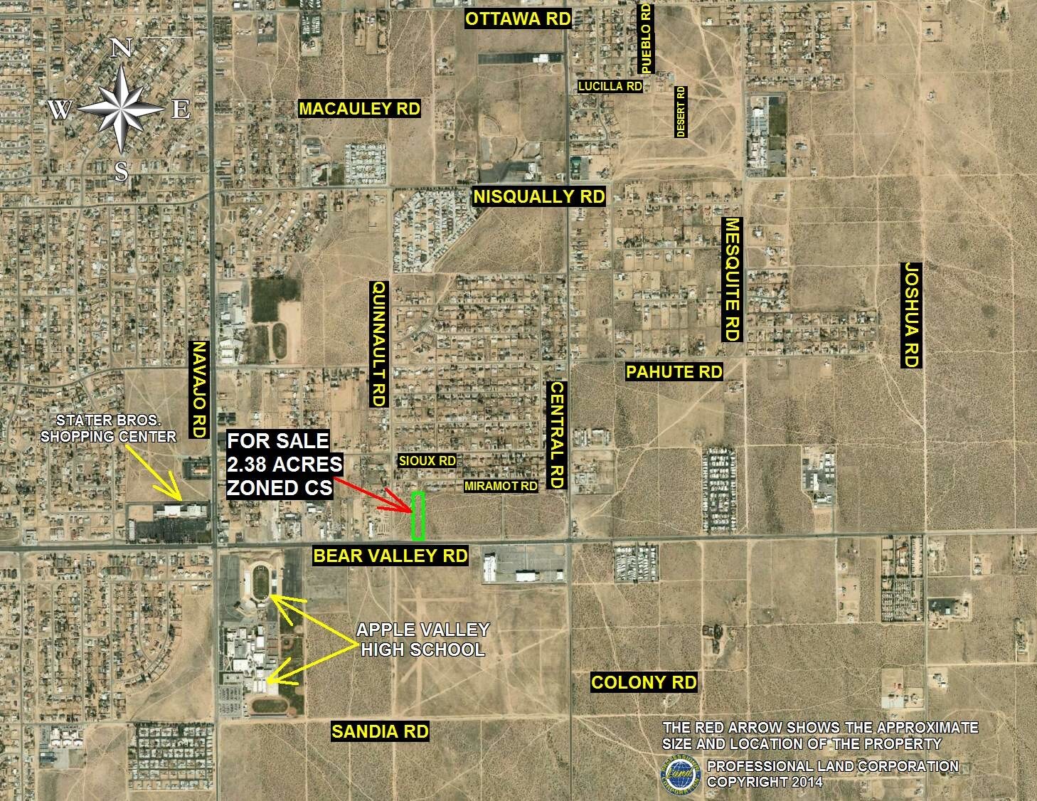 Bear Valley Rd, Apple Valley, CA for sale Primary Photo- Image 1 of 1