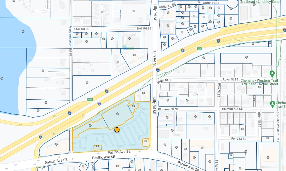 3540 Pacific Ave SE, Olympia, WA for sale - Plat Map - Image 2 of 2