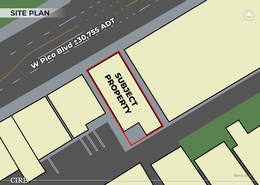 11938 W Pico Blvd, Los Angeles, CA à vendre - Plan de site - Image 2 de 4