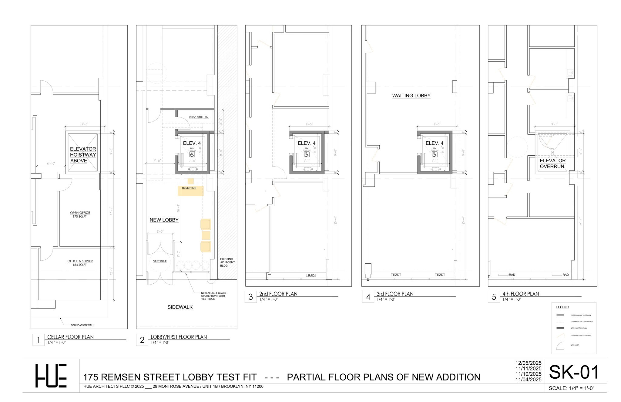 175 Remsen St, Brooklyn, NY for lease Site Plan- Image 1 of 2