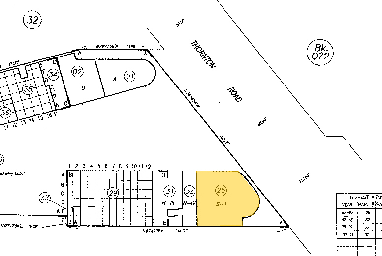 8807 Thornton Rd, Stockton, CA à louer - Plan cadastral - Image 2 de 50