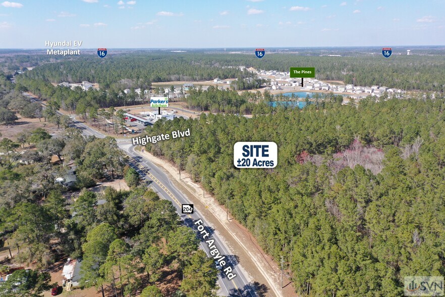 3751 Highgate Blvd, Bloomingdale, GA à vendre - Aérien - Image 3 de 9