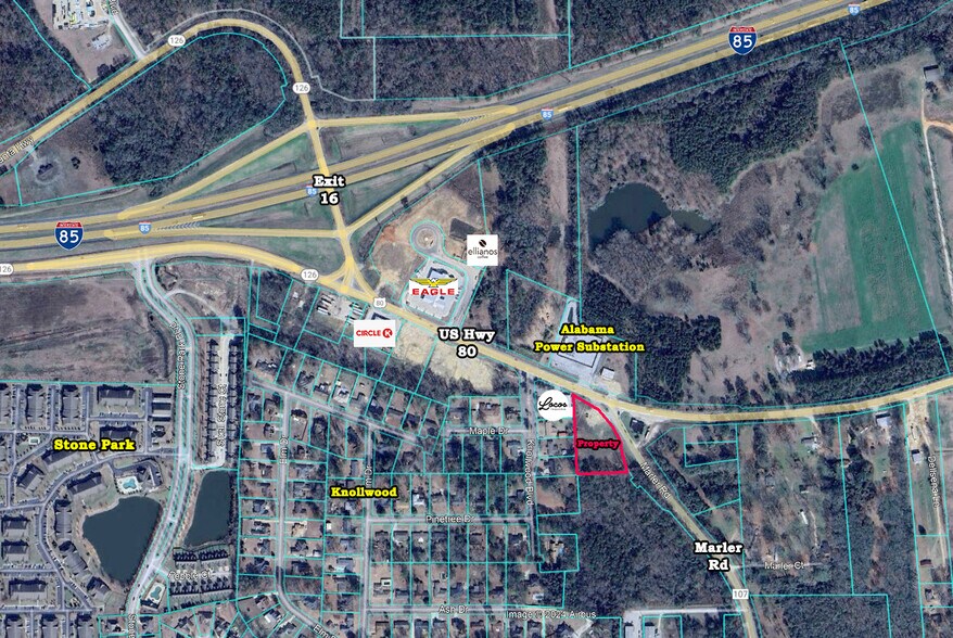 14 Marler Rd, Pike Road, AL à vendre - Aérien - Image 3 de 5