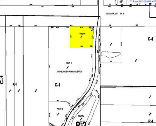 13300 E Colonial Dr, Orlando, FL à louer - Plan cadastral - Image 2 de 5