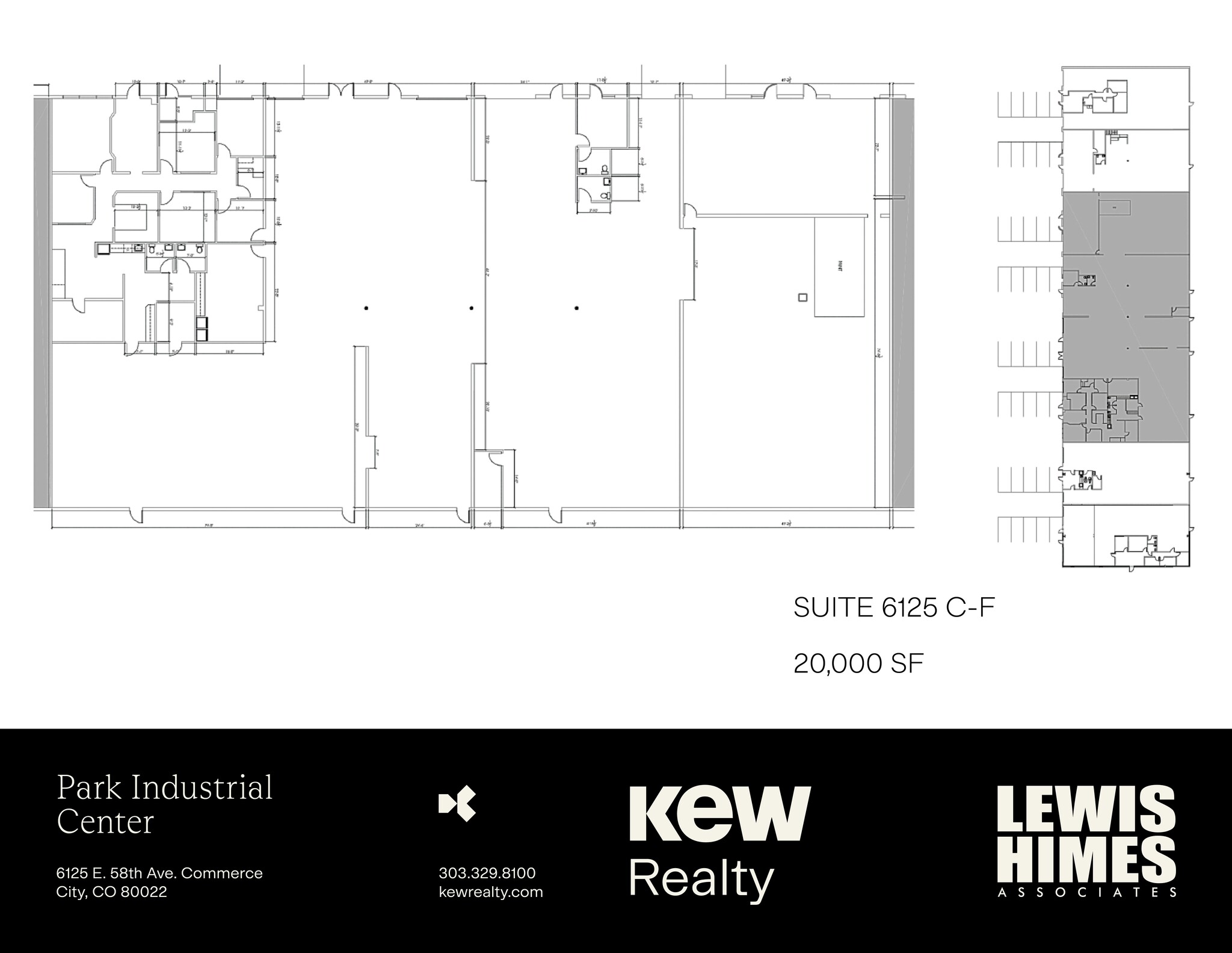6000 E 58th Ave, Commerce City, CO à louer Plan de site- Image 1 de 1