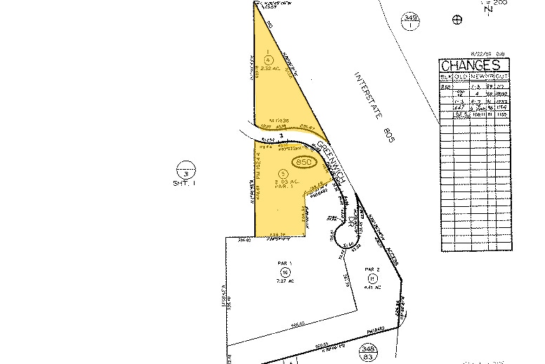 6165 Greenwich Dr, San Diego, CA for lease - Plat Map - Image 2 of 6