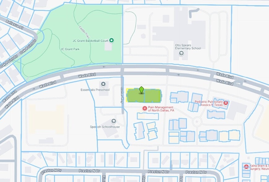 8501 Wade Blvd, Frisco, TX à vendre - Plan cadastral - Image 3 de 3