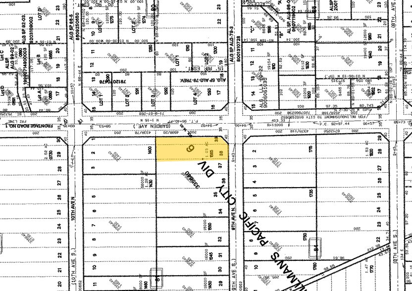 901 Algona Blvd N, Auburn, WA à vendre - Plan cadastral - Image 2 de 23