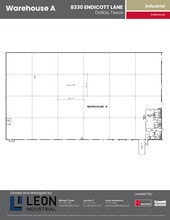 8330 Endicott Ln, Dallas, TX for lease Floor Plan- Image 2 of 4