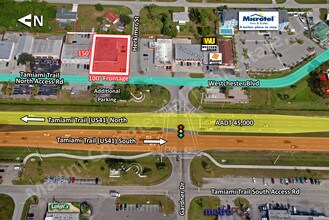 3890 Tamiami Trl, Port Charlotte, FL - Aerial  map view - Image1