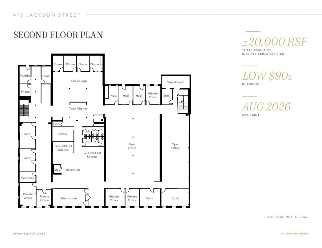 445 Jackson St, San Francisco, CA for lease Floor Plan- Image 1 of 1