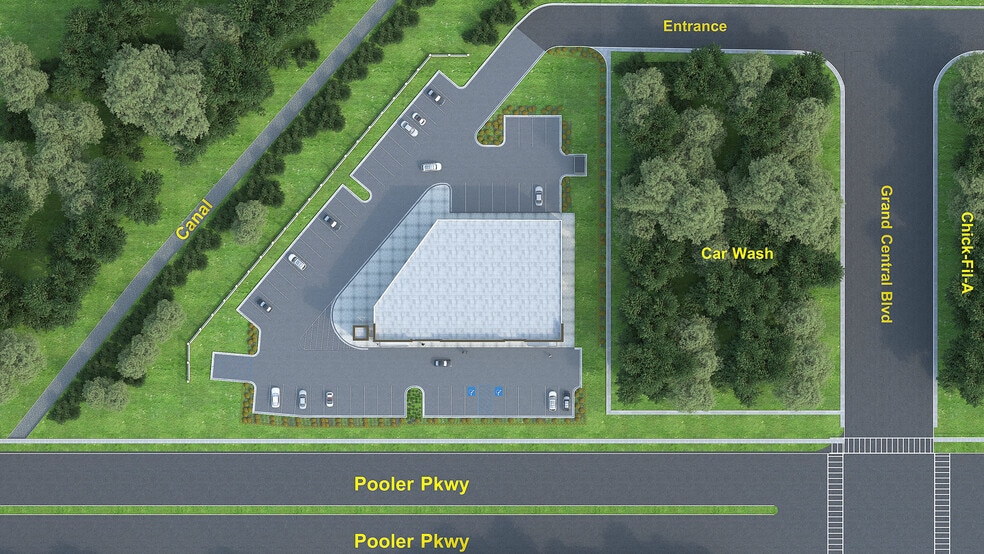 780 Pooler Pkwy, Pooler, GA à louer - Aérien - Image 3 de 3