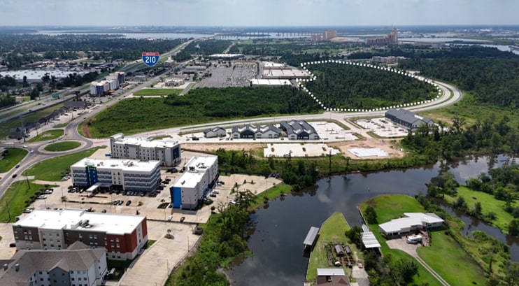 Contraband Parkway, Lake Charles, LA for sale - Aerial - Image 3 of 8