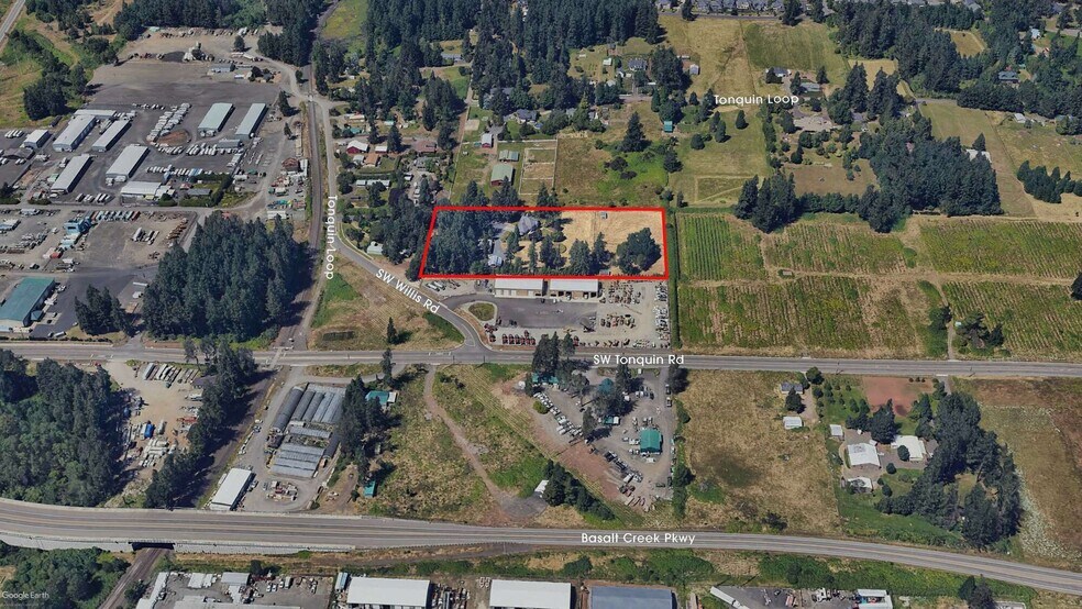 11190 SW Tonquin Pl, Sherwood, OR à vendre - Aérien - Image 3 de 9