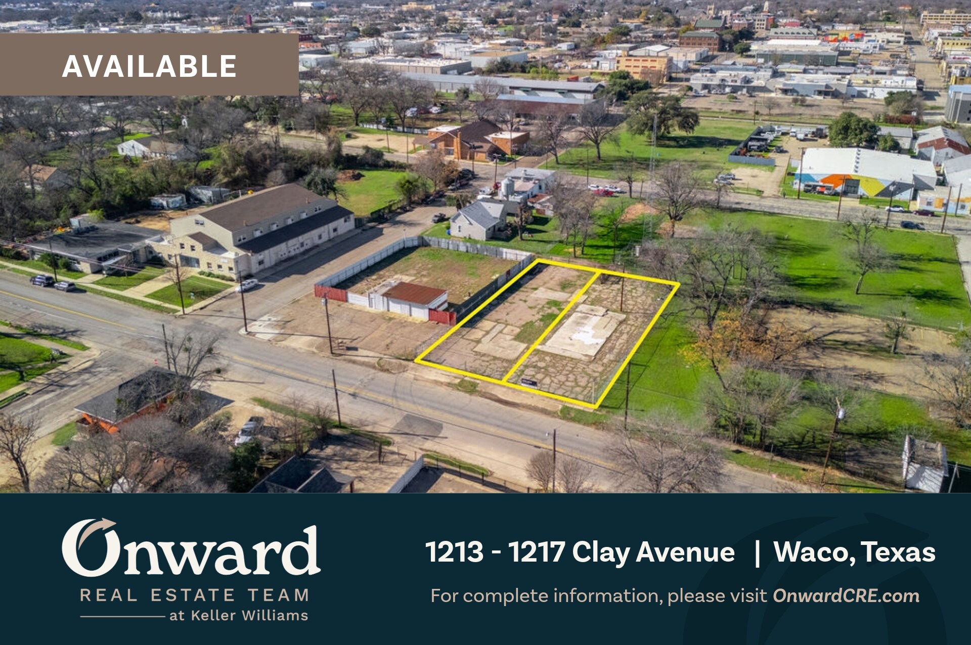 1213 & 1217 Clay Ave, Waco, TX à vendre Photo du bâtiment- Image 1 de 11