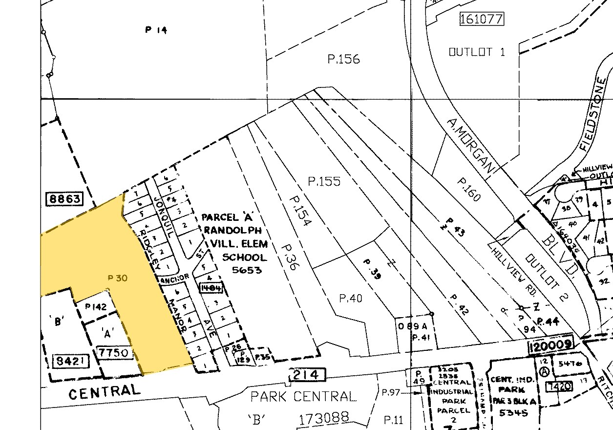7810-7830 Central Ave, Hyattsville, MD à louer Plan cadastral- Image 1 de 5