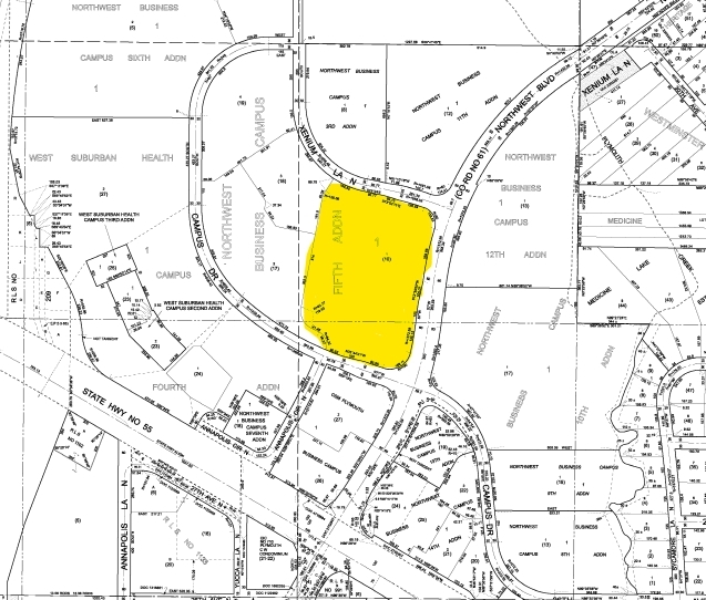 2905 Northwest Blvd, Plymouth, MN à louer - Plan cadastral - Image 2 de 11