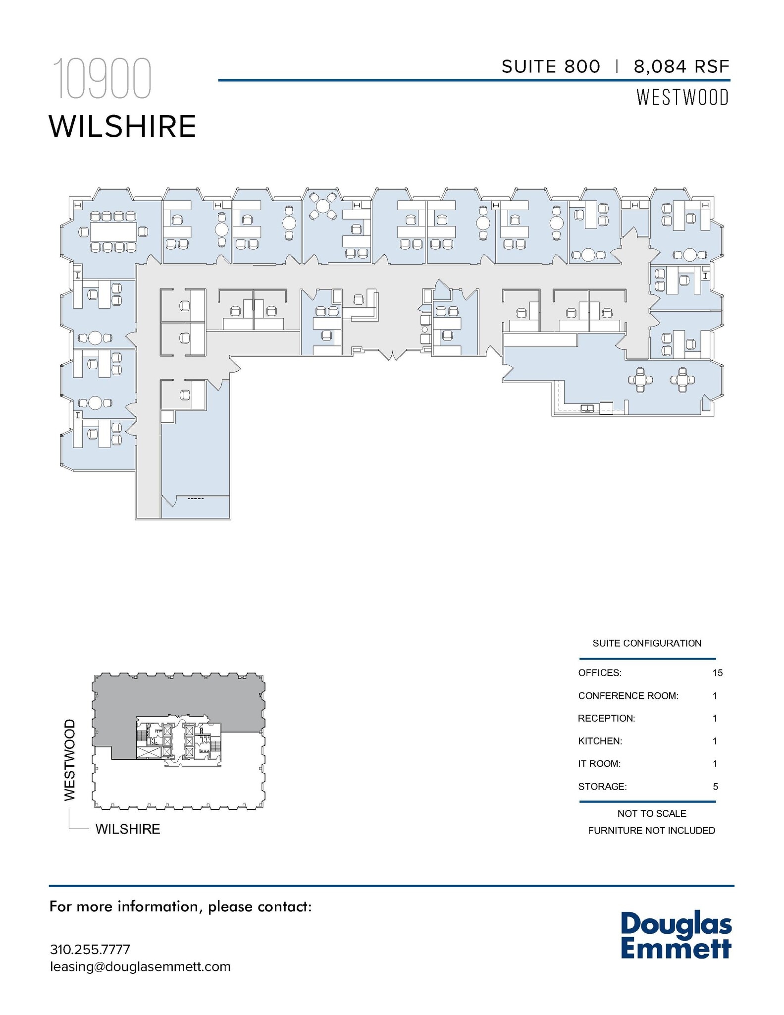 10900 Wilshire Blvd, Los Angeles, CA for lease Floor Plan- Image 1 of 1