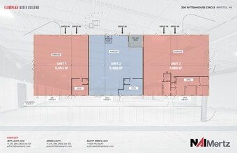 200 Rittenhouse Cir, Bristol, PA à louer Plan d’étage- Image 1 de 1