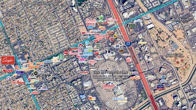3510 W Peoria Ave, Phoenix, AZ - Aérien Vue de la carte