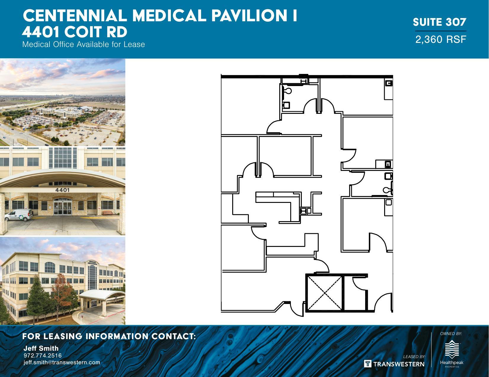 4401 Coit Rd, Frisco, TX à louer Plan d’étage- Image 1 de 1