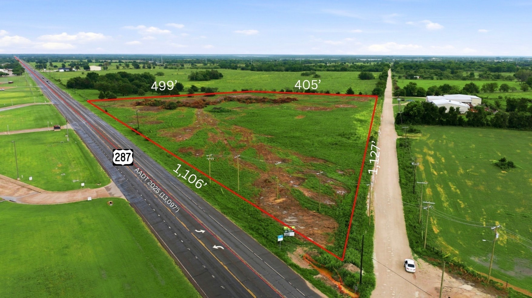 TBD 00 U.S. 287 hwy, Corsicana, TX for sale Primary Photo- Image 1 of 7