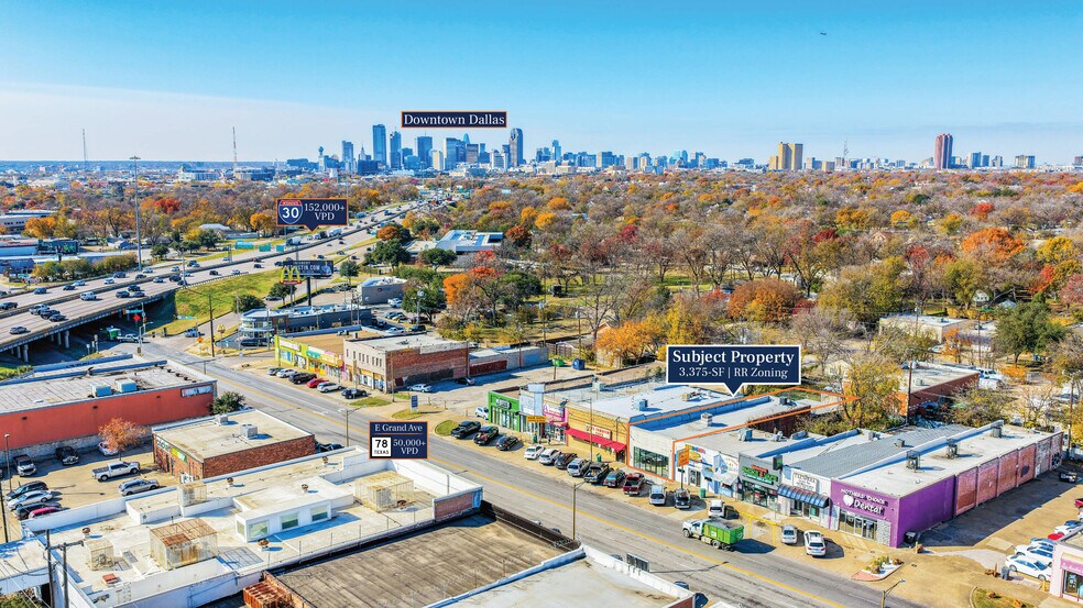 5429 E Grand Ave, Dallas, TX à vendre - Photo du bâtiment - Image 2 de 8