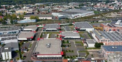 La Courneuve - AERIAL map view