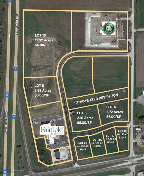 Interstate 35, Clear Lake, IA à vendre - Photo du bâtiment - Image 3 de 6