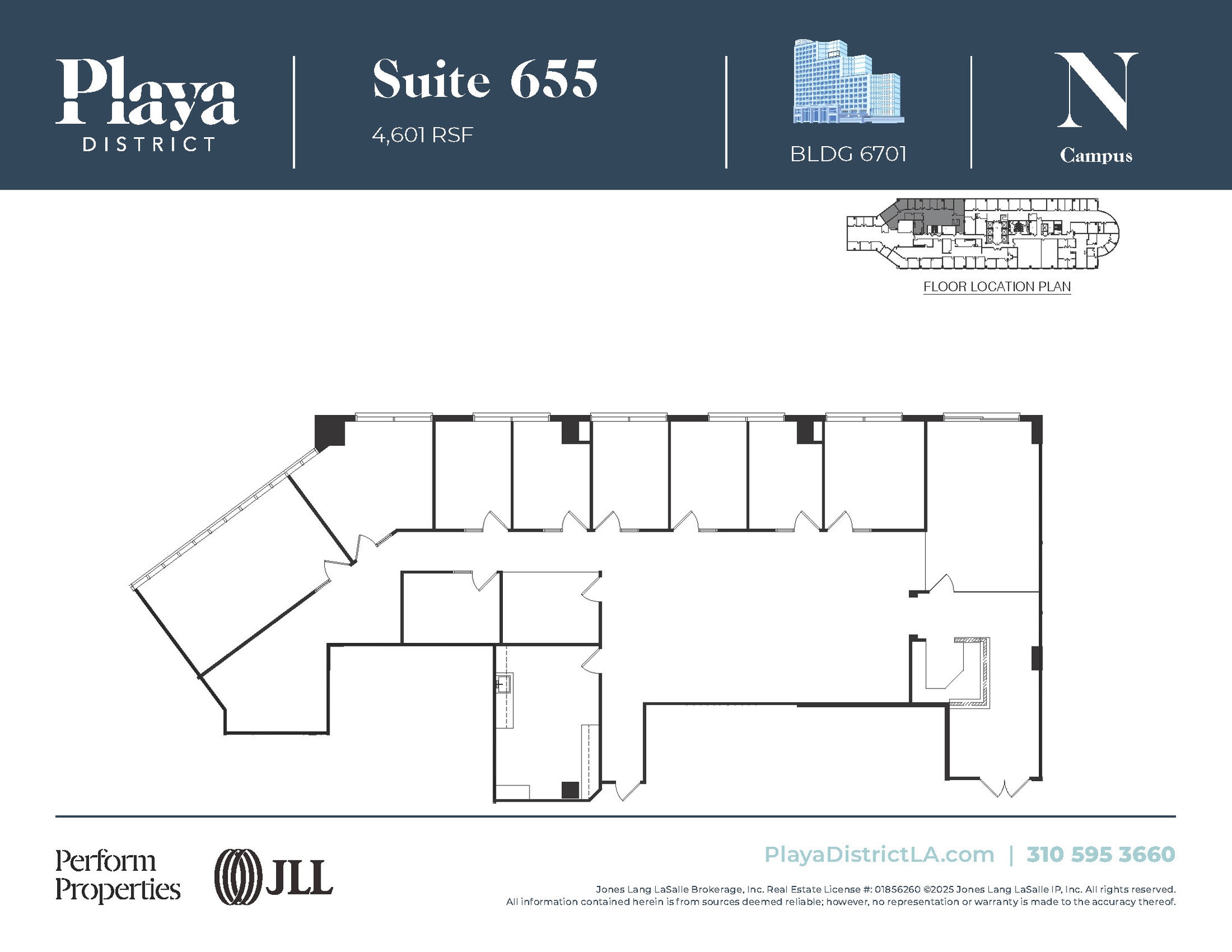6100 Center Dr, Los Angeles, CA for lease Floor Plan- Image 1 of 1