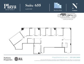 6100 Center Dr, Los Angeles, CA for lease Floor Plan- Image 1 of 1