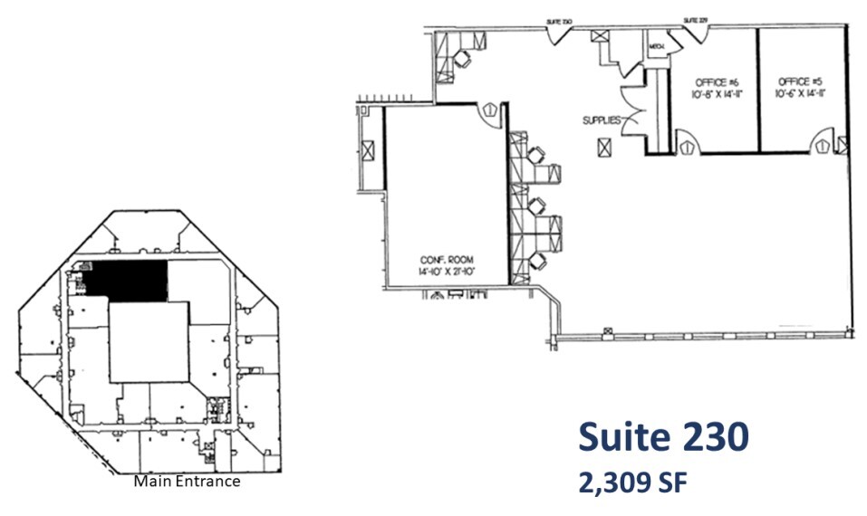 1700 Reisterstown Rd, Pikesville, MD à louer Plan d  tage- Image 1 de 1