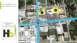 Plus de détails pour 210 E Johnson Ave, Jonesboro, AR - Vente au détail à louer