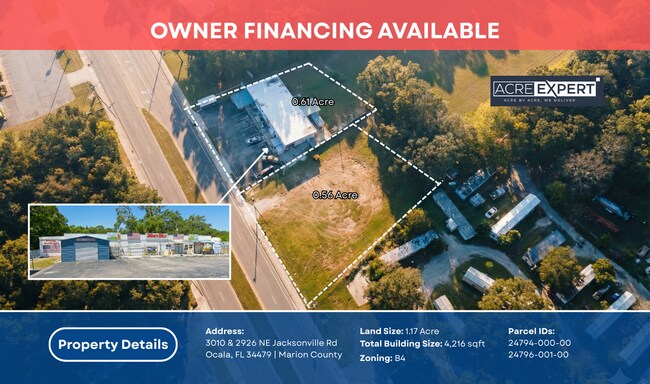 Plus de détails pour 2926 NE Jacksonville Rd, Ocala, FL - Commerce de détail à vendre