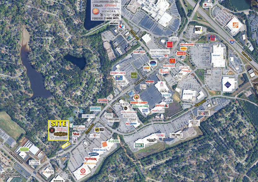 131 Harbison Blvd, Columbia, SC for lease - Aerial - Image 2 of 7